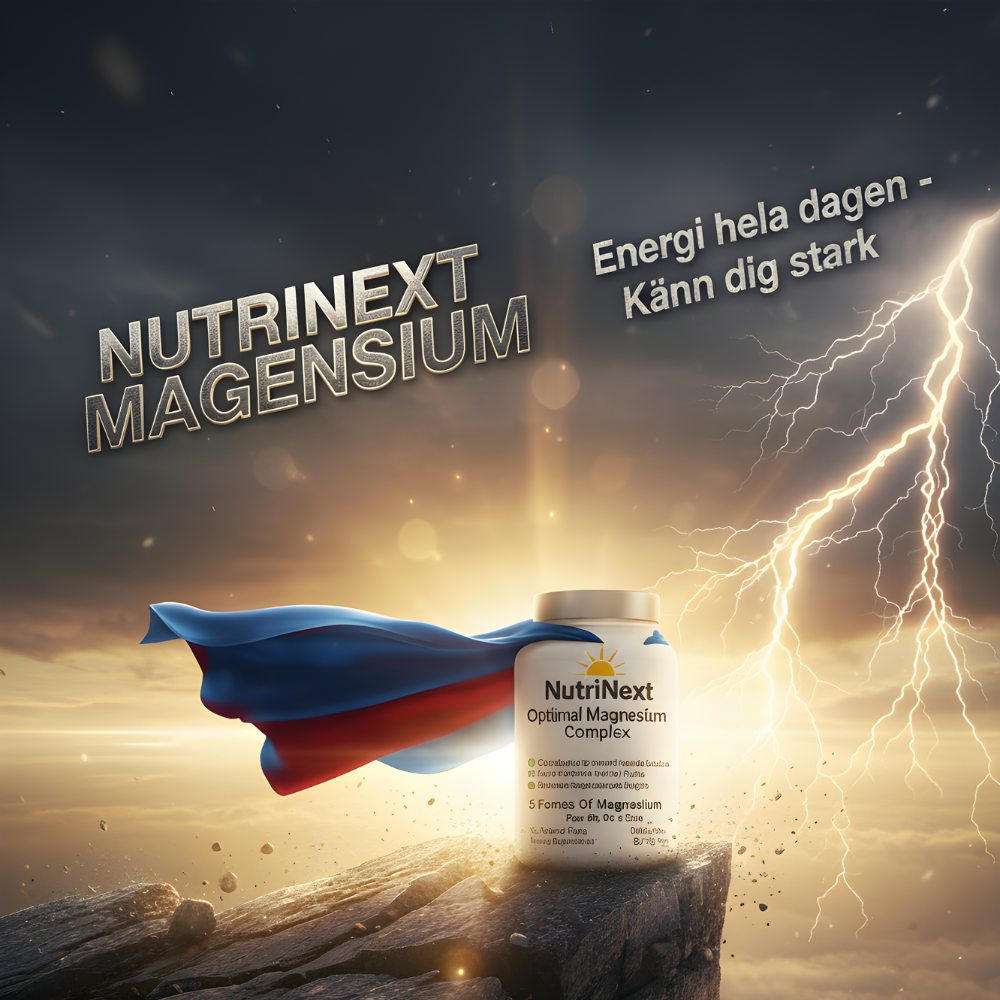 50% Har brist på magnesium och D-Vitamin – Är du en av de?